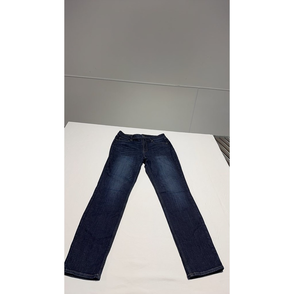 White House Black Market High Rise Slim Sculpt Jeans Dark Wash Size 10
